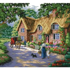 Схема вышивки «почтальон»