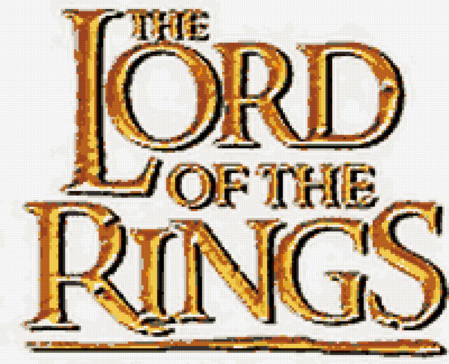 Властелин колец - властелин колец, фильм, логотип - предпросмотр