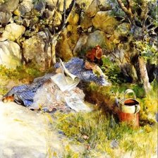 Схема вышивки «отдых»