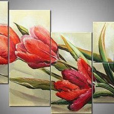 Схема вышивки «триптих»