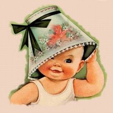 Схема вышивки «малыш»