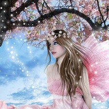 Схема вышивки «девушка»