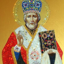 Схема вышивки «миколай»