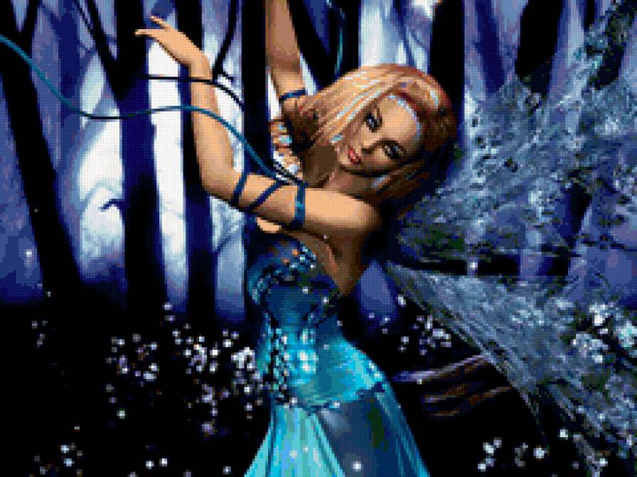 девушка - феи, эльфы, фентези, девушка, любовь - предпросмотр