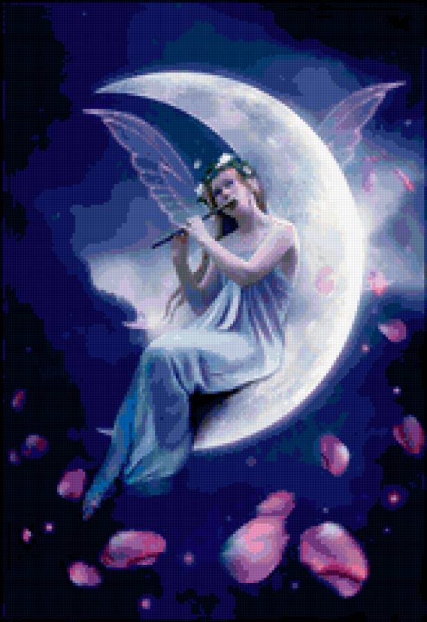 девушка - фентези, любовь, феи, девушка, эльфы - предпросмотр