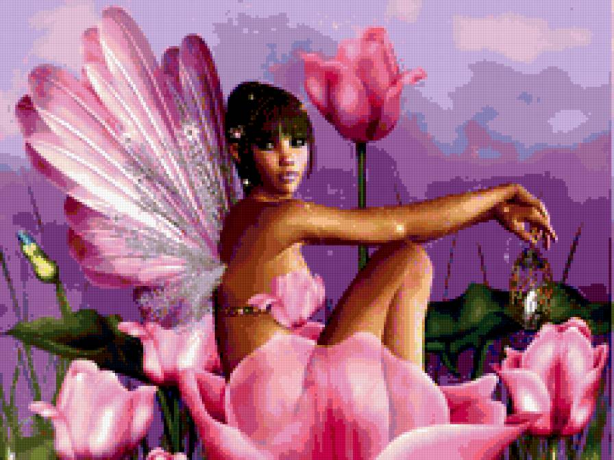 девушка - фентези, феи, любовь, эльфы, девушка - предпросмотр