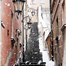 Схема вышивки «города»