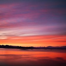 Схема вышивки «пейзаж»