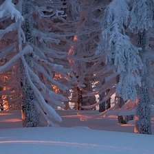 Схема вышивки «пейзаж»
