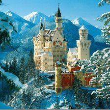 Схема вышивки «зима»