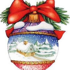 Схема вышивки «новый год»