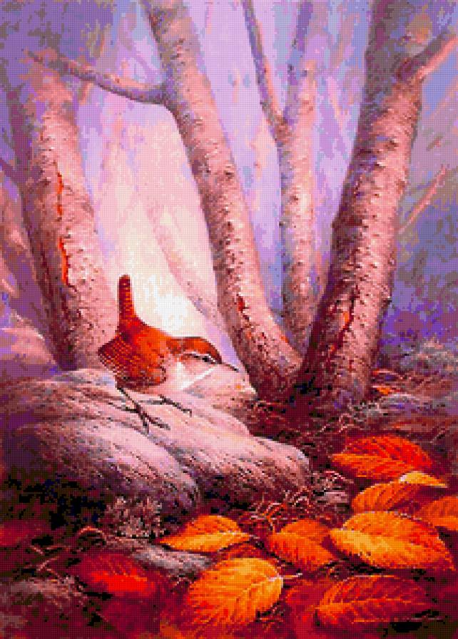 №184583 - птицы, животные, пейзаж - предпросмотр