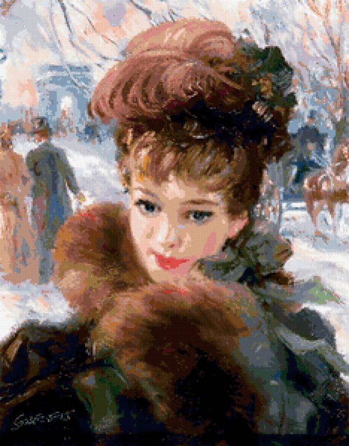 Серия "женские образы" - предпросмотр