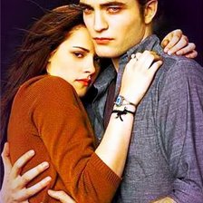 Схема вышивки «Белла и Эдвард»