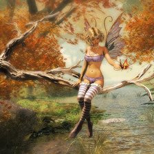 Схема вышивки «серия "эльфы и феи"»