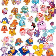 Схема вышивки «смешарики»