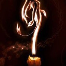 Схема вышивки «Свеча»