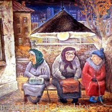 Схема вышивки «бабушки»