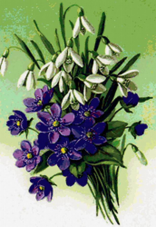 №185052 - весна, цветы, букет - предпросмотр