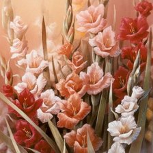 Схема вышивки «Цветы»