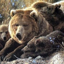 Схема вышивки «Семья»