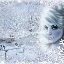 Схема вышивки «skazka zima»