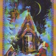 Схема вышивки «Дед мороз»