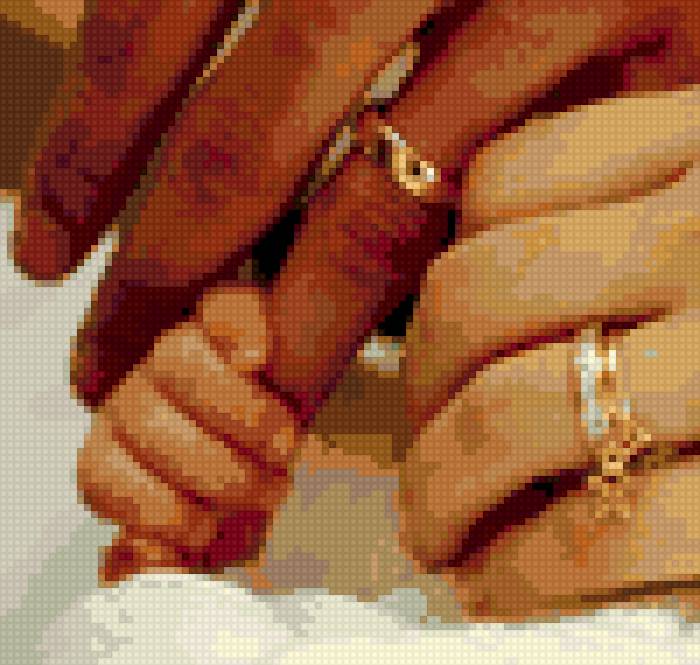 Счастливая семья - нежность, любовь детки - предпросмотр