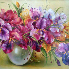 Схема вышивки «букет»