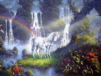 Схема вышивки «единорог»