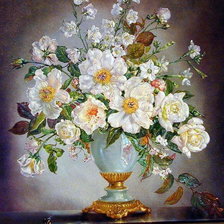 Схема вышивки «букет»