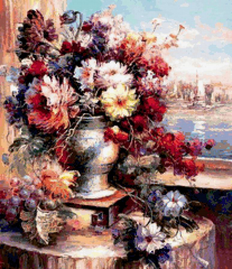 натюрморт - природа, букет, романтика, цветы, , натюрморт - предпросмотр