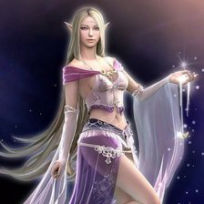 Схема вышивки «девушка»