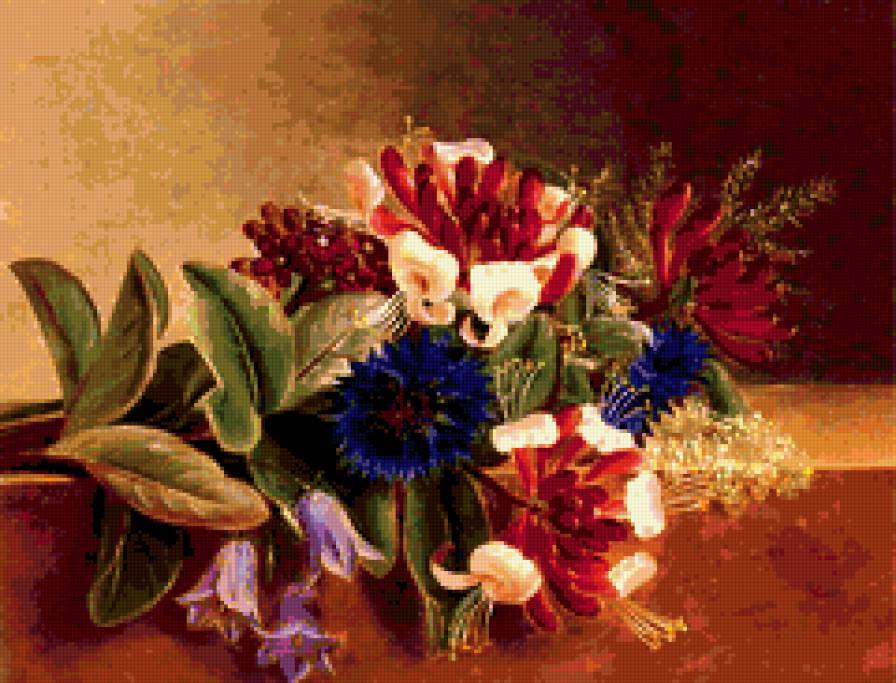 букет - натюрморт, букет, , природа, романтика, цветы - предпросмотр