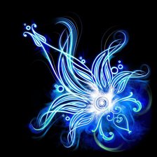 Схема вышивки «огненный цветок»