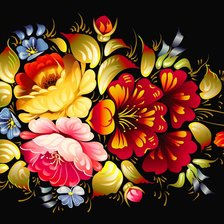 Схема вышивки «цветок4»