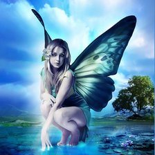 Схема вышивки «девушка»