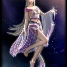 Схема вышивки «фея»