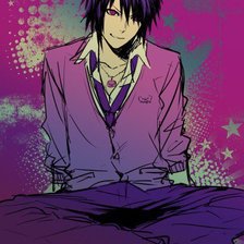 Схема вышивки «парень»