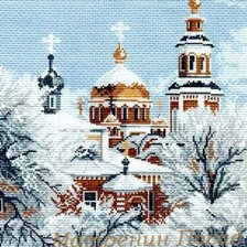 Схема вышивки «Храм»