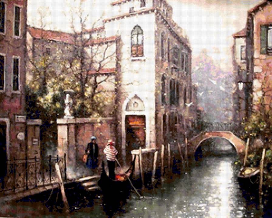 городской пейзаж. Венеция - городской пейзаж, италия, венеция - предпросмотр