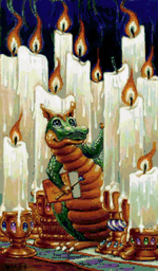 №186294 - дакончи, драко, свечи - предпросмотр