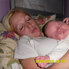 Схема вышивки «мать и дитя 2»