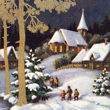 Схема вышивки «Зимняя сказка»