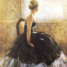 Схема вышивки «У окна»