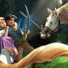 Схема вышивки «Рапунциль»