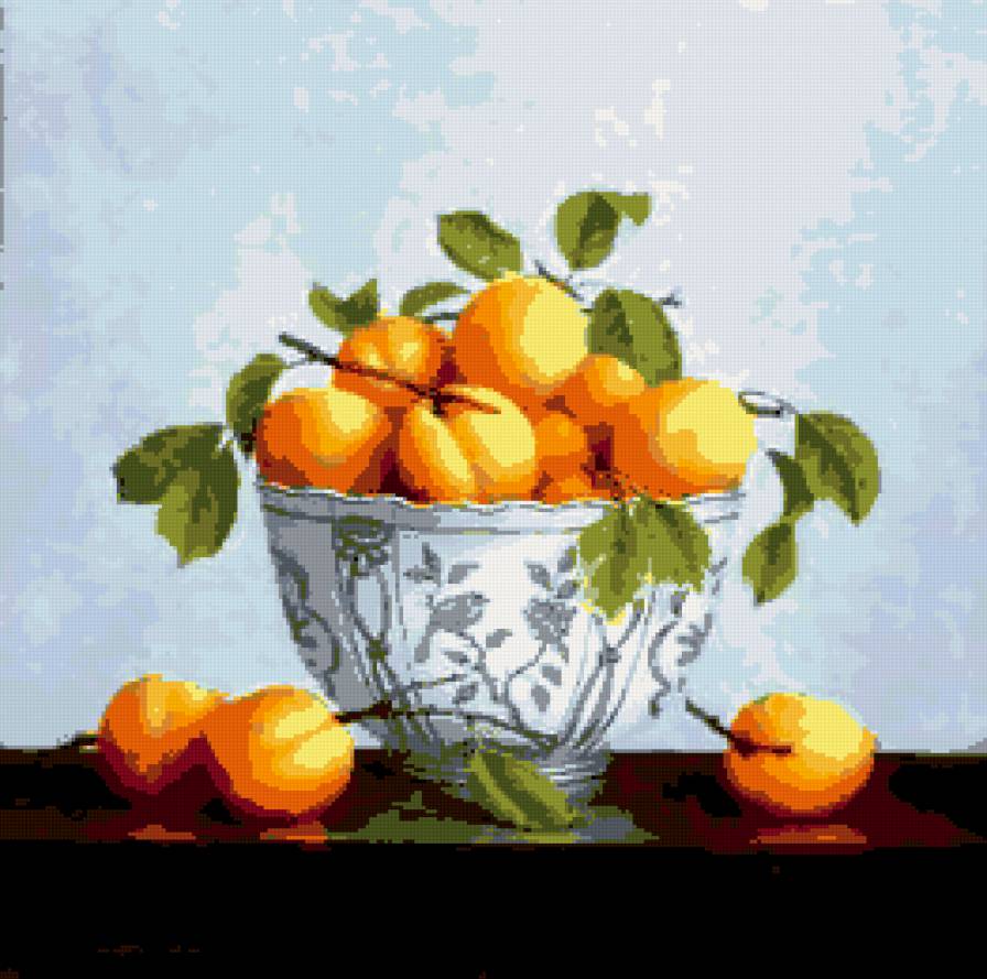 персики - для кухни, персики, посуда - предпросмотр