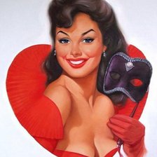 Схема вышивки «ретро»