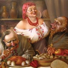 Схема вышивки «в корчме»