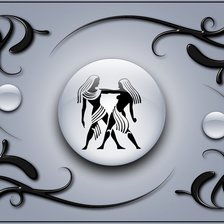 Схема вышивки «близнецы»